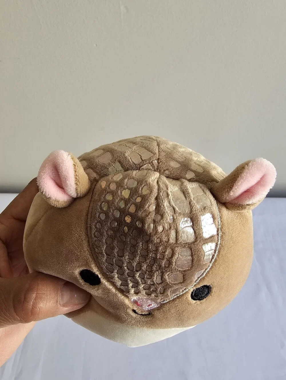 Squishmallows Brown and Cream Hamster Plush